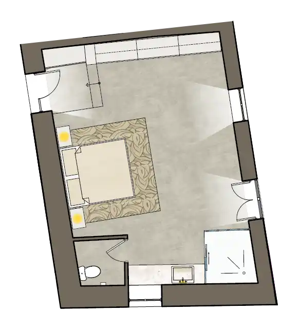 Pergola room floorplan
